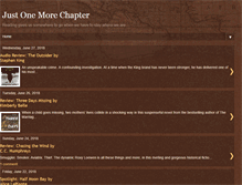 Tablet Screenshot of justonemorechapter.com